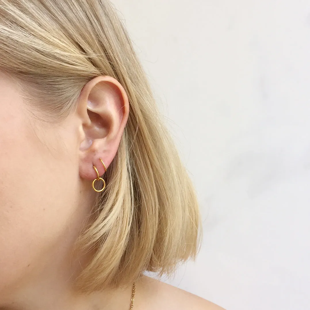 Maria Black Jewellery Saga Twirl Earring, Gold