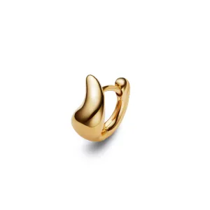 Maria Black Jewellery Sagene Trail Huggie Left, Gold