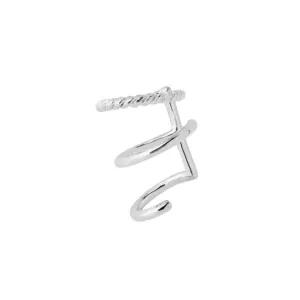 Maria Black Jewellery Sofia Earcuff, Silver