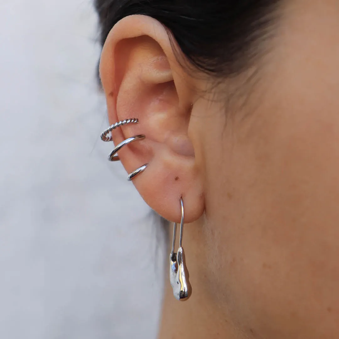 Maria Black Jewellery Sofia Earcuff, Silver