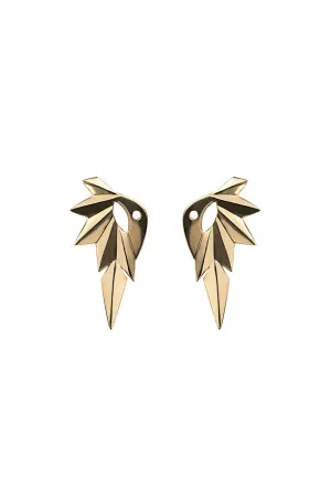 Maria Black Jewellery Wing Reverse Earring, Gold