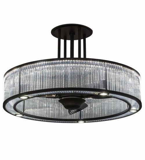 Marquee LED Chandel-Air decorative fandeliers with lights