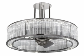 Marquee LED Chandel-Air decorative fandeliers with lights