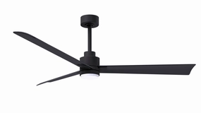 Matthews Fan Company Alessandra 56" Indoor/Outdoor LED DC Ceiling Fan with Remote adjustable indoor fans for cool airflow
