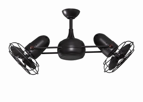 Matthews Fan Company Dagny Indoor/Outdoor Rotational Ceiling Fan with Remote whisper-quiet fans for indoor comfort