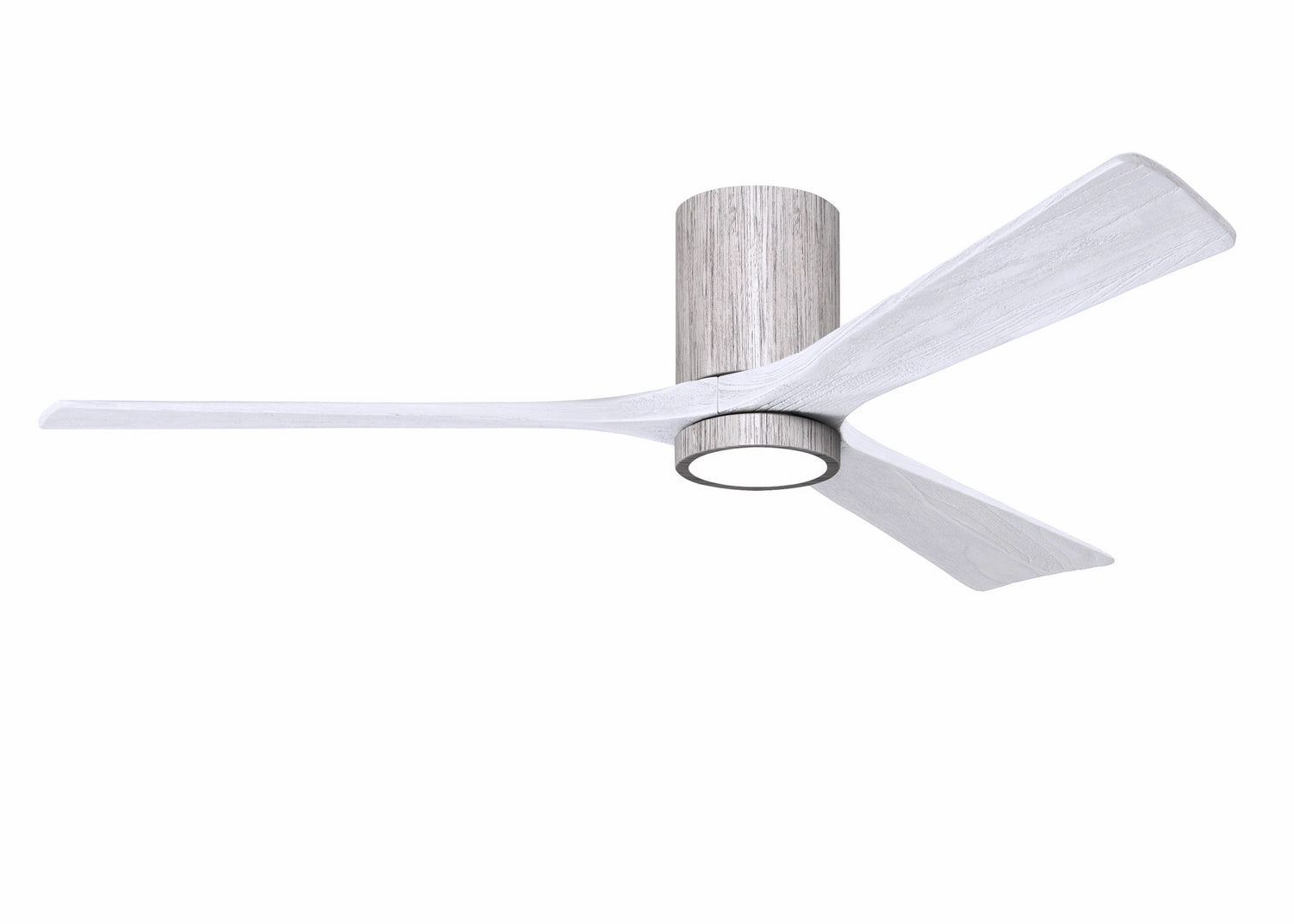 Matthews Fan Company Irene 3HLK 60" Indoor/Outdoor DC LED Hugger Ceiling Fan with Remote and Wall Control