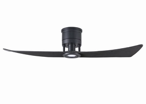 Matthews Fan Company Lindsay 52" Indoor/Outdoor 17W LED DC Hugger Ceiling Fan with Remote and Wall Control adjustable indoor fans for better cooling