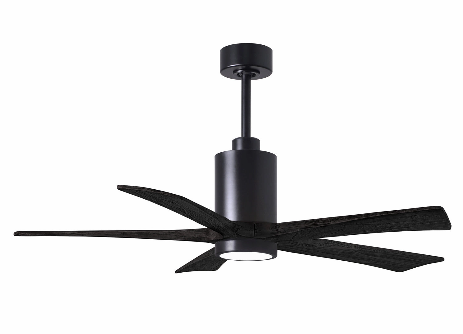 Matthews Fan Company Patricia 5 52" Indoor/Outdoor DC LED Ceiling fan with Remote and Wall Control adjustable indoor fans for better cooling