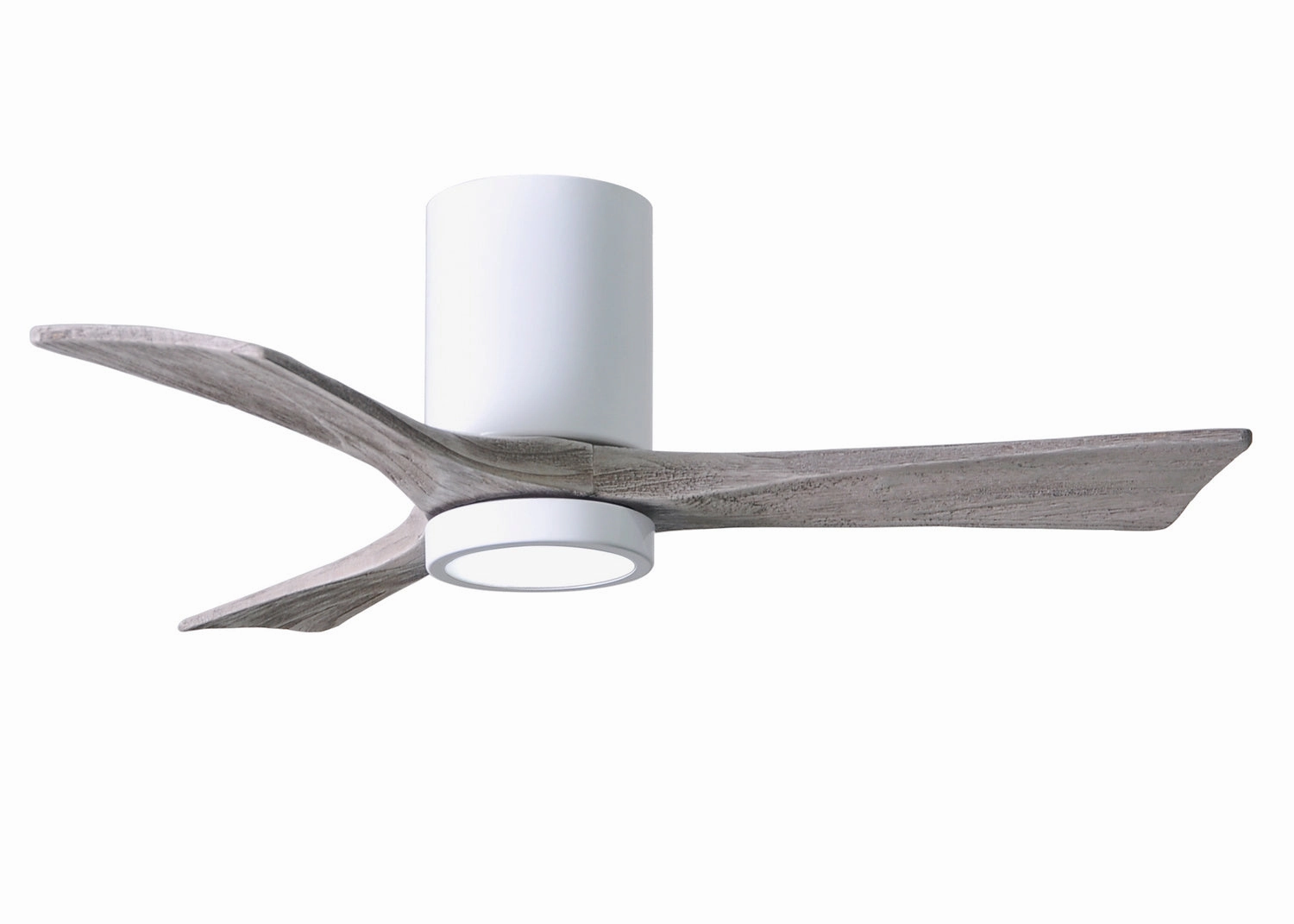 Matthews Fans 42" Irene 3HLK Indoor/Outdoor DC LED Hugger Ceiling Fan with Remote and Wall Control