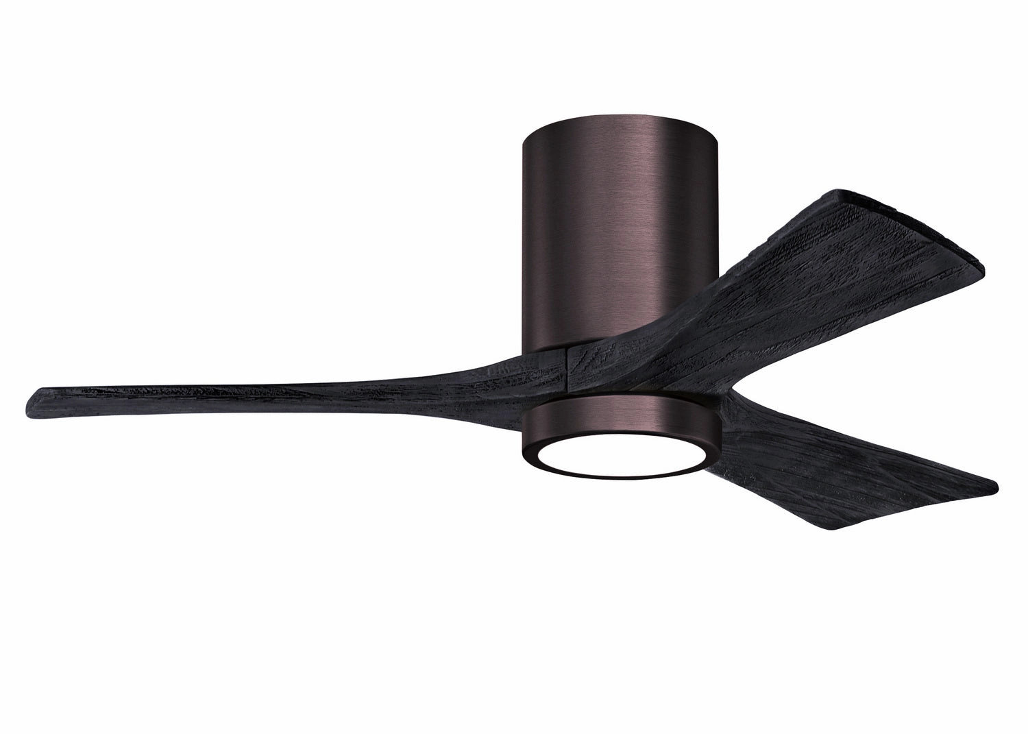 Matthews Fans 42" Irene 3HLK Indoor/Outdoor DC LED Hugger Ceiling Fan with Remote and Wall Control adjustable indoor fans for better cooling