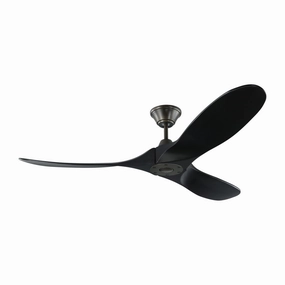 Maverick 52"Ceiling Fan Matte Black home cooling fans in medium size