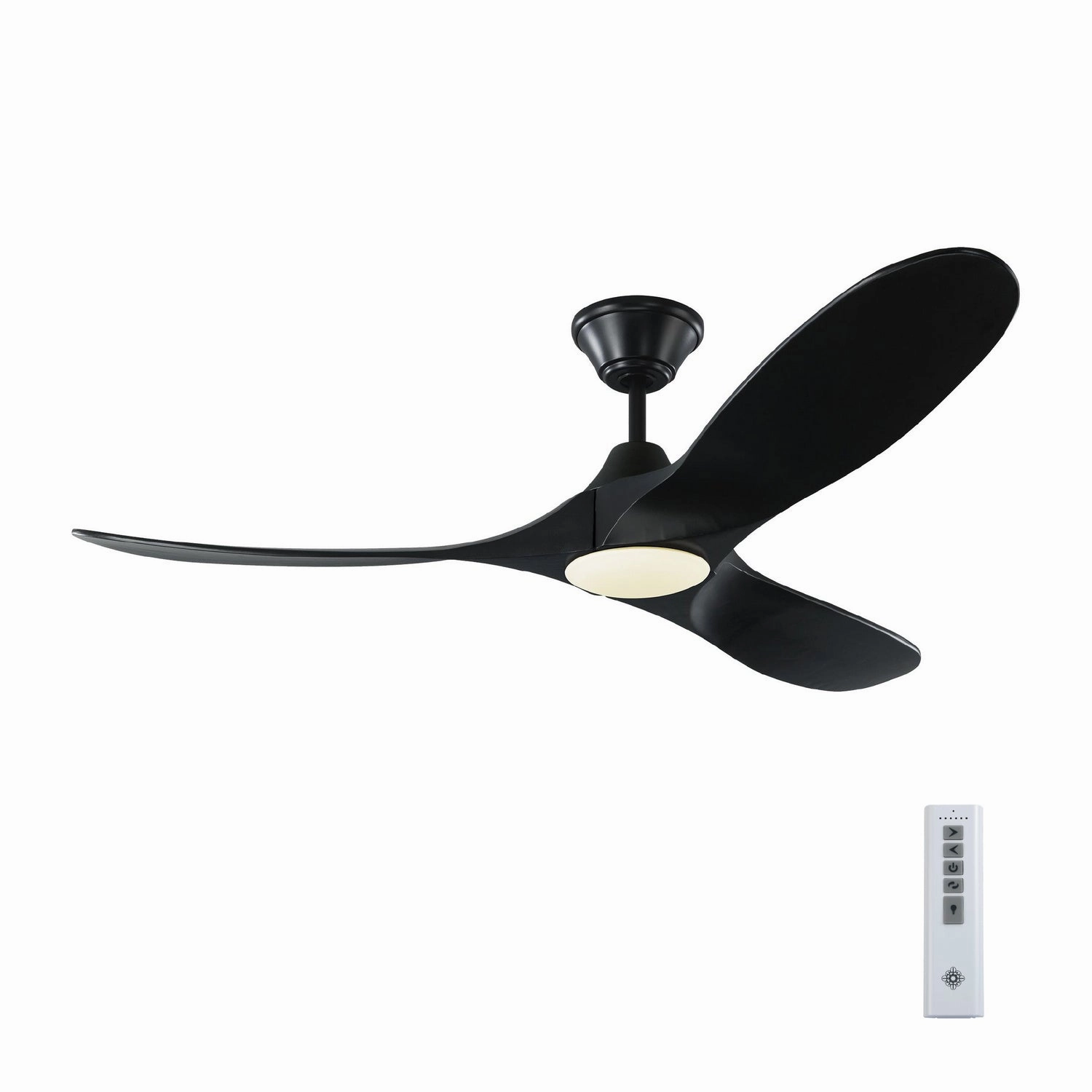 Maverick 52"Ceiling Fan Matte Black