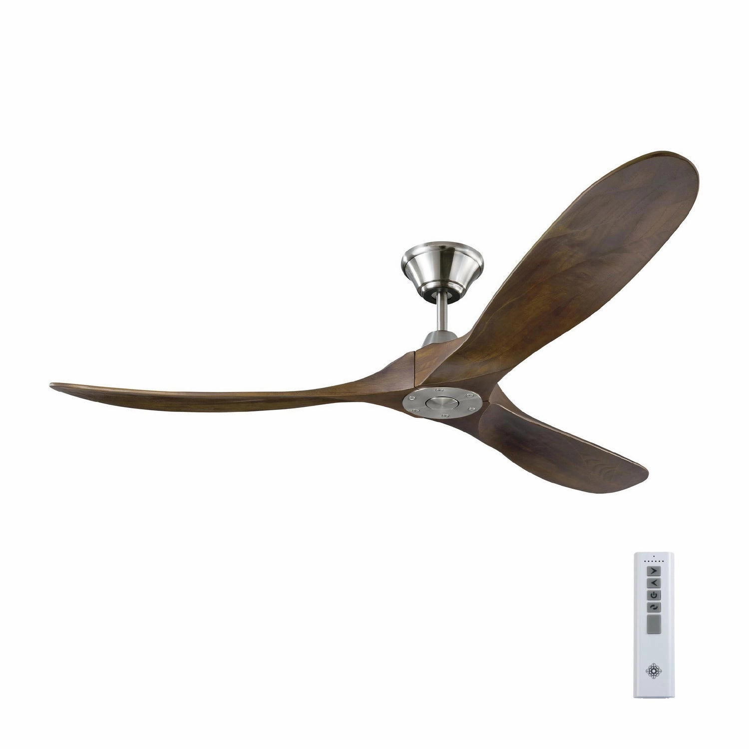 Maverick 60"Ceiling Fan Brushed Steel