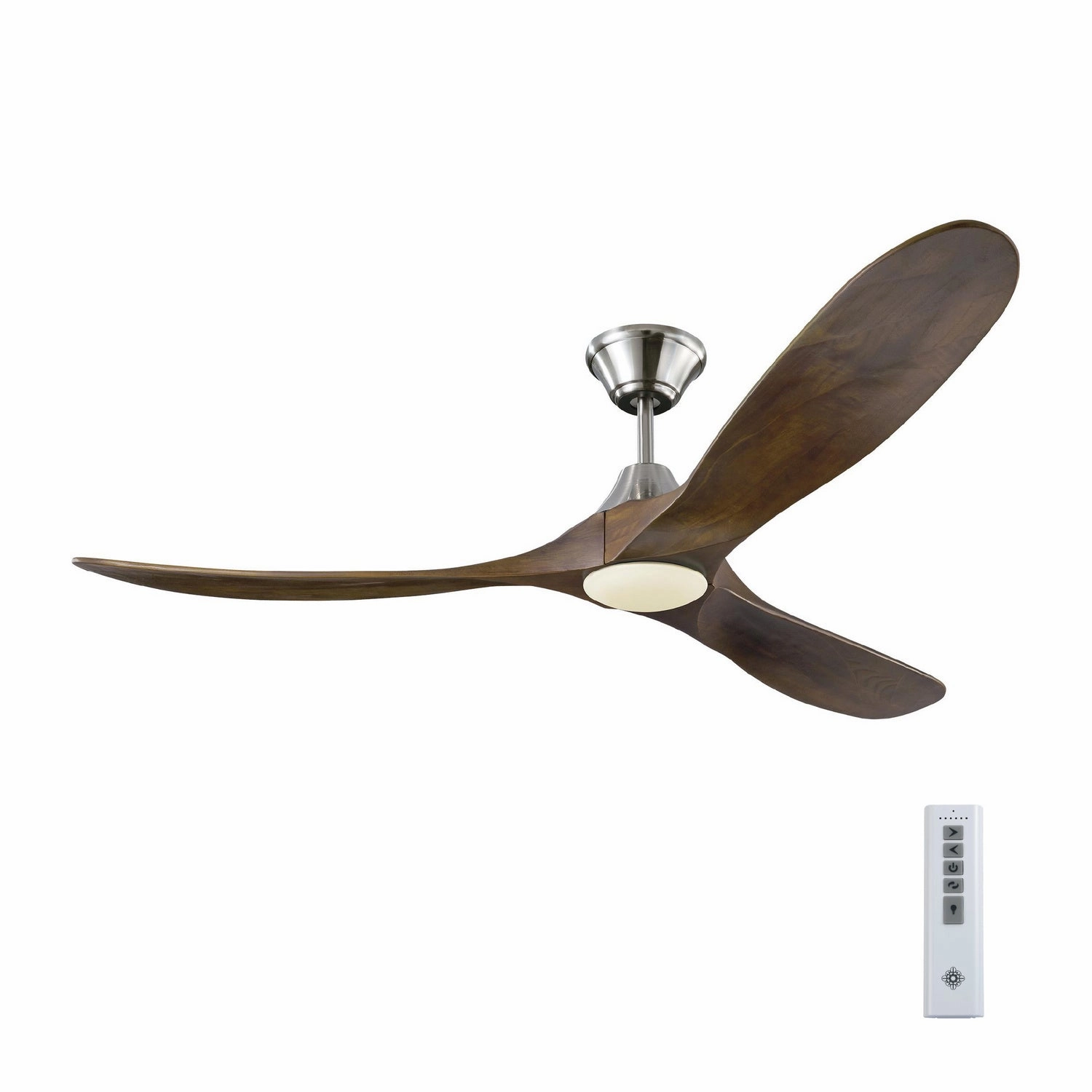 Maverick 60"Ceiling Fan Brushed Steel