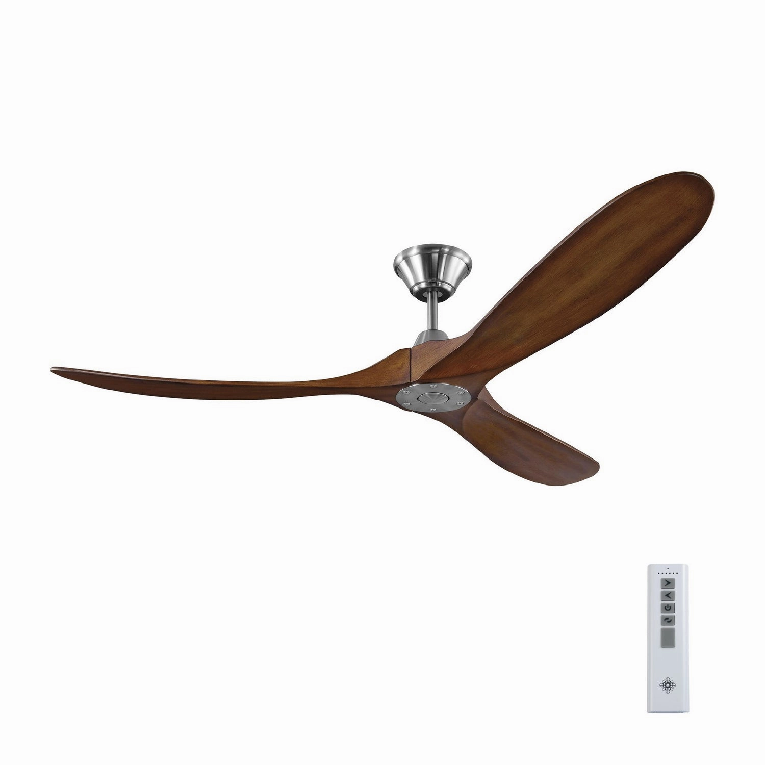 Maverick 60"Ceiling Fan Brushed Steel
