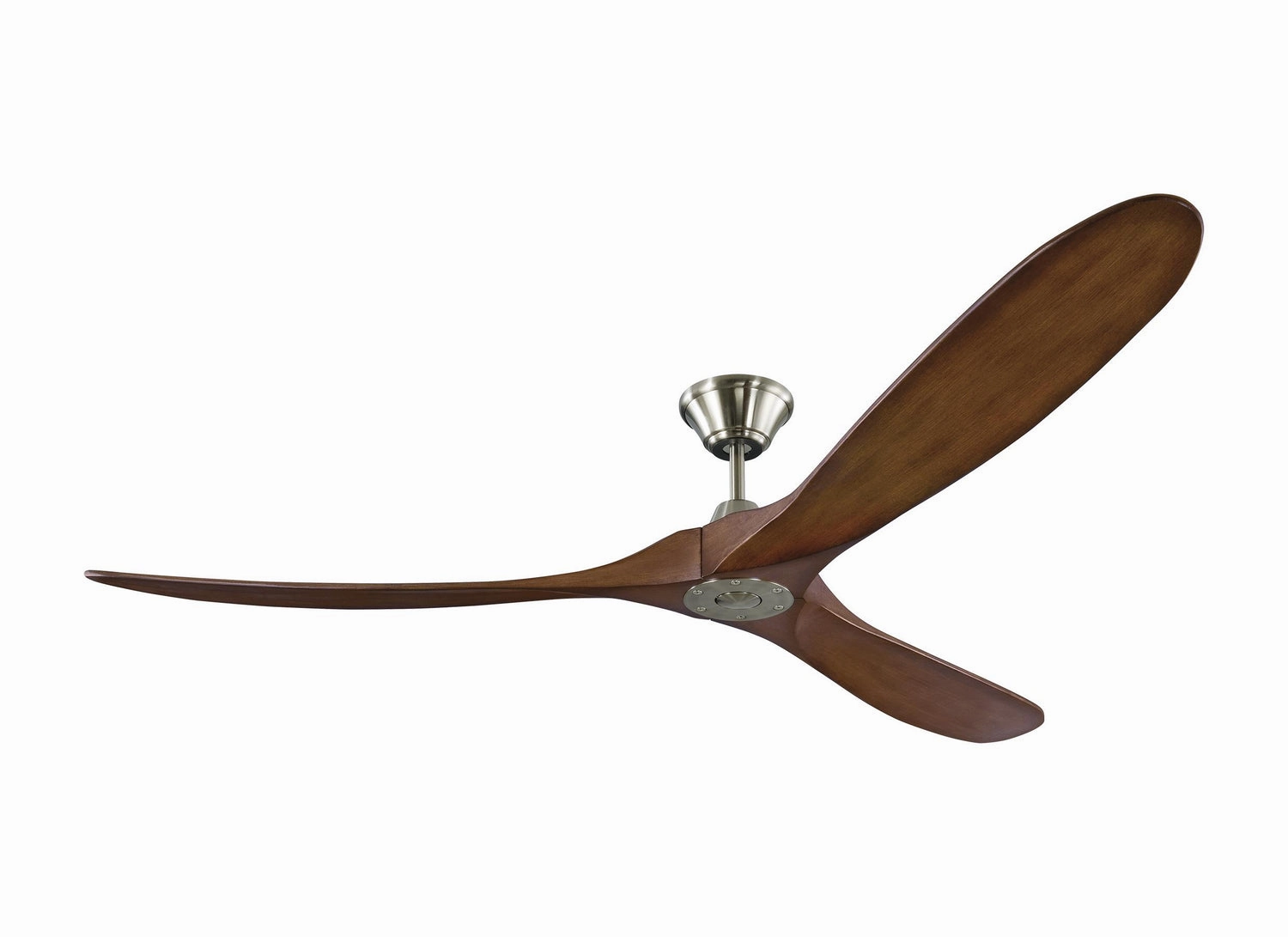 Maverick 70"Ceiling Fan Brushed Steel stylish medium fans for contemporary homes