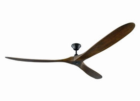 Maverick 88"Ceiling Fan Matte Black large electric fans for spacious rooms