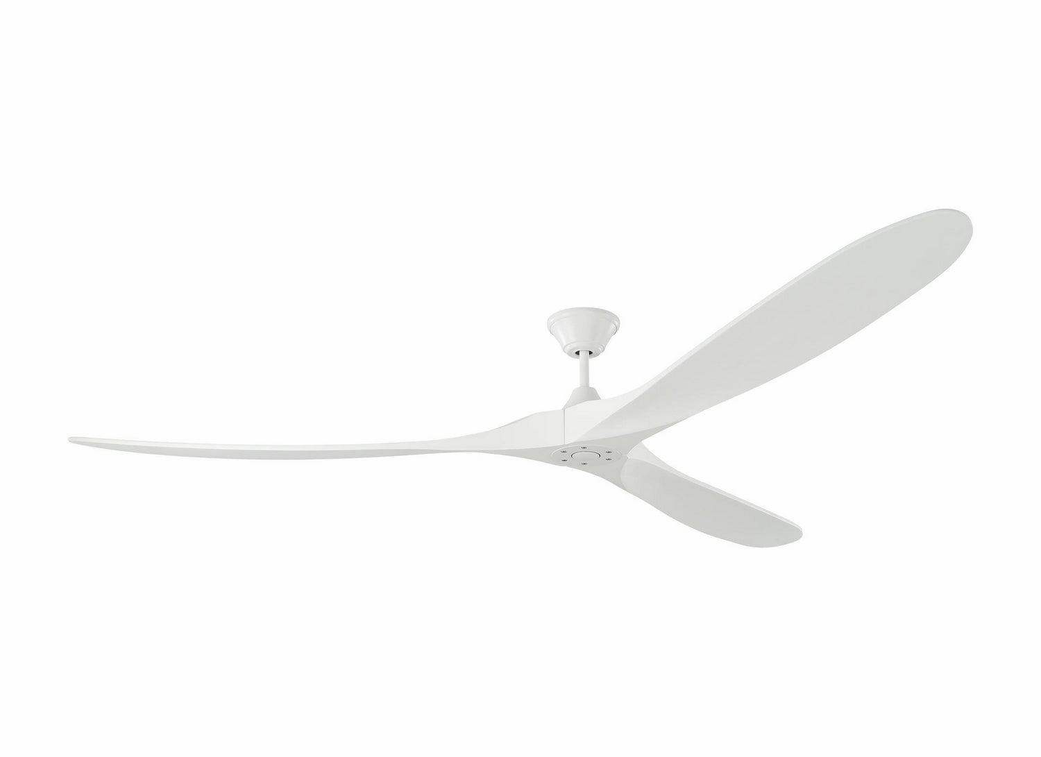 Maverick 88"Ceiling Fan Matte White large electric fans for spacious rooms