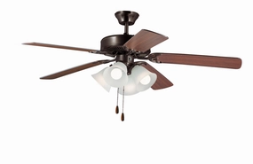 Maxim 52"Ceiling Fan Ceiling fan with adjustable speed settings