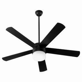 Maxwell 52"Ceiling Fan Matte Black home cooling fans in medium size