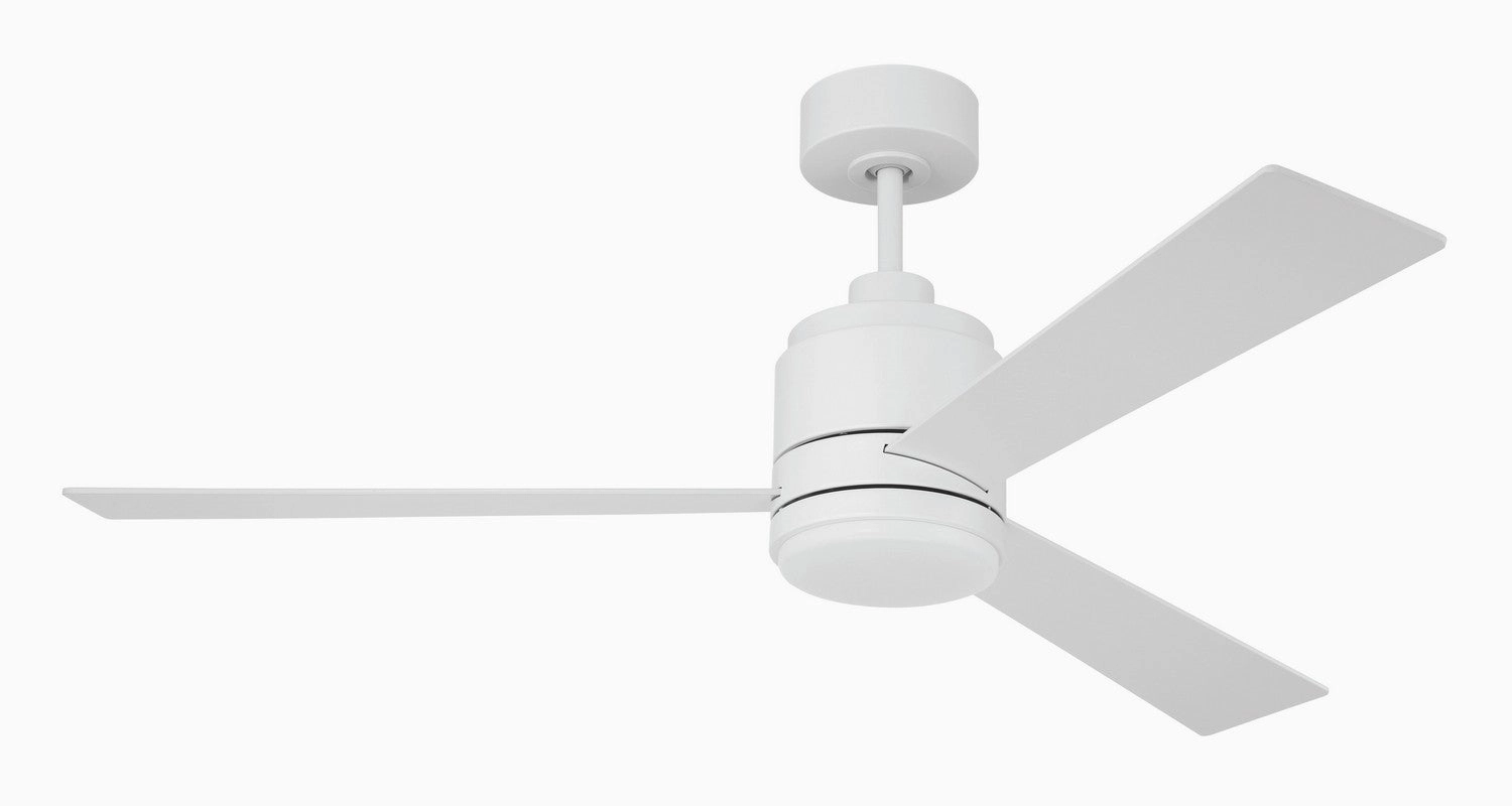 McCoy 3 Blade 52"Ceiling Fan White modern medium fans for everyday cooling