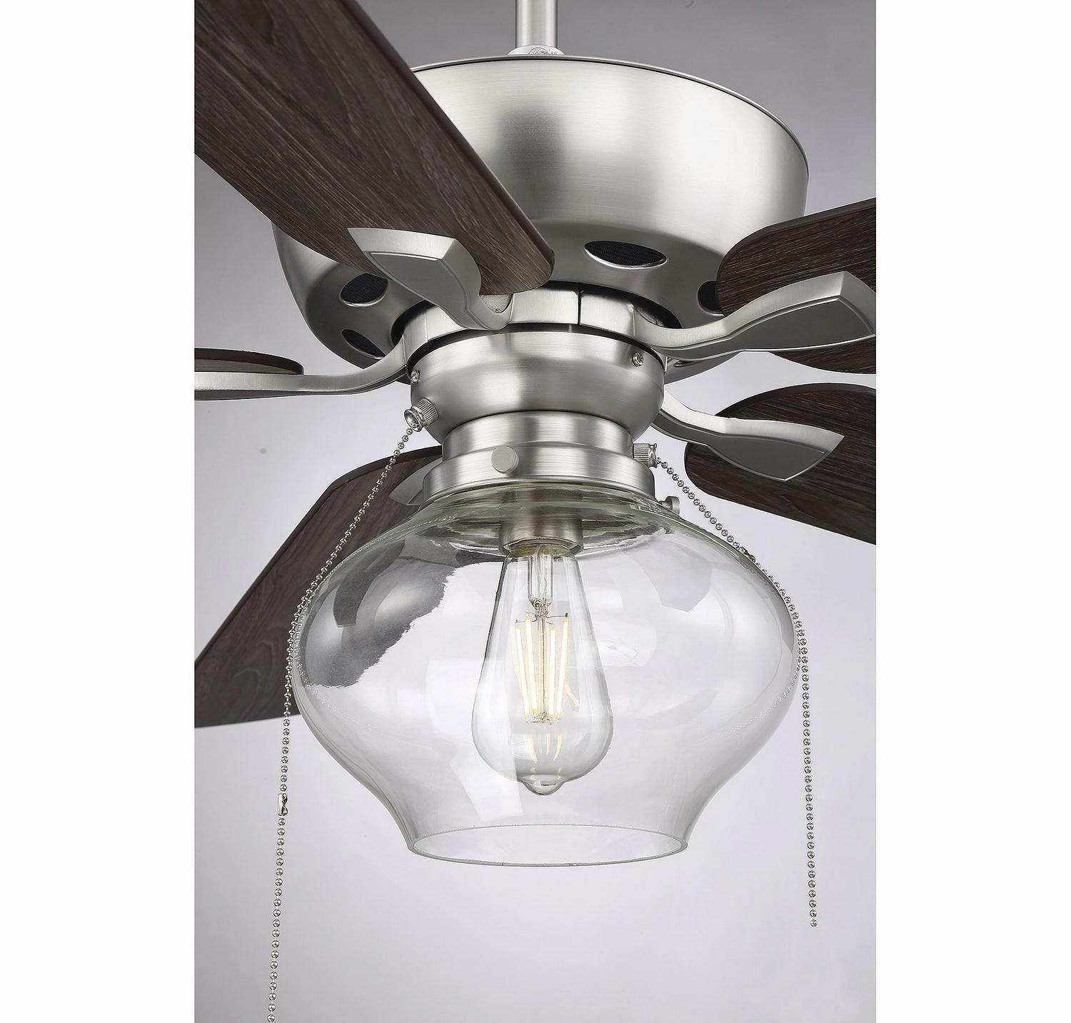 Mceil 52"Ceiling Fan Brushed Nickel