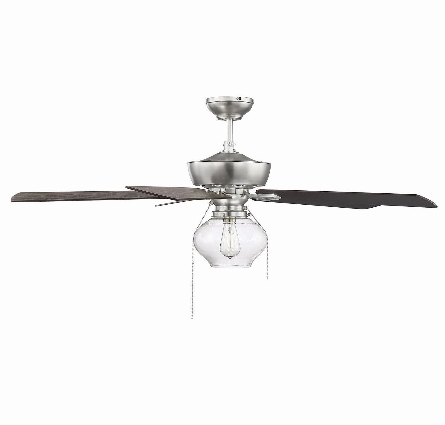 Mceil 52"Ceiling Fan Brushed Nickel