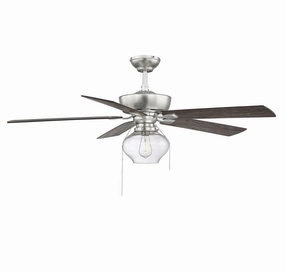 Mceil 52"Ceiling Fan Brushed Nickel mini handheld fan for personal travel use