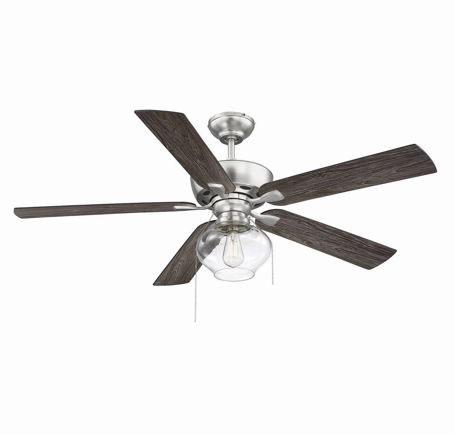 Mceil 52"Ceiling Fan Brushed Nickel