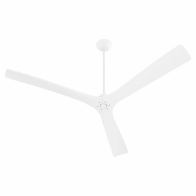 Mecca 72" Ceiling Fan White large electric fans for spacious rooms
