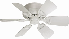 Medallion Patio 30"Patio Fan Studio White space-saving huggers with modern style