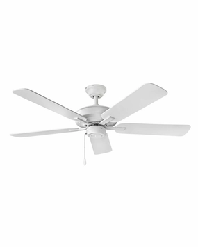 Metro 52"Ceiling Fan Chalk White medium electric fans for multi-room use