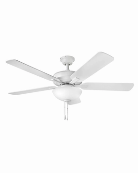 Metro Illuminated 52"Ceiling Fan Chalk White home cooling fans in medium size