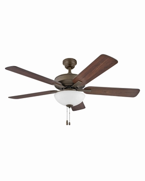 Metro Illuminated 52"Ceiling Fan Metallic Matte Bronze modern medium fans for everyday cooling