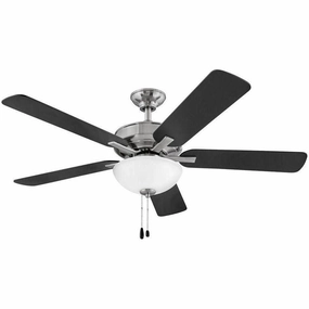 Metro Illuminated 52" LED Fan quiet ceiling fans with remote control