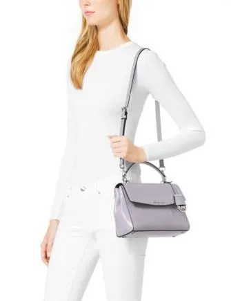 Michael Michael Kors Ava Small Patent Leather Satchel Michael Kors Bags