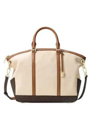 Michael Michael Kors Beckett Large Top Zip Satchel Michael Kors Bags