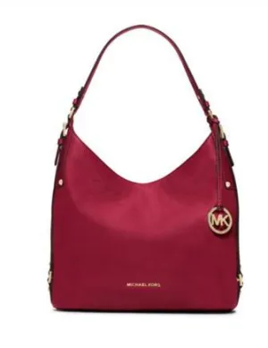 Michael Michael Kors Bedford Large Belted Leather Shoulder Bag Michael Kors Bags