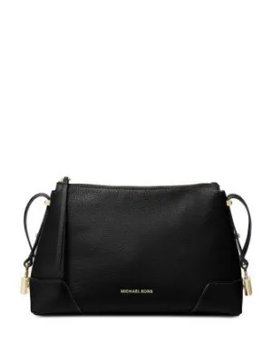 Michael Michael Kors Crosby Pebble Leather Messenger Shoulder Bag Michael Kors Bags