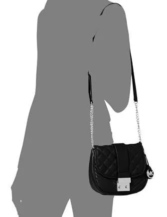 Michael Michael Kors Elisa Medium Quilted Messenger Bag Michael Kors Bags