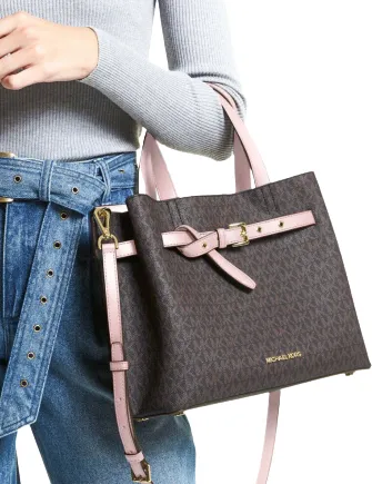 Michael Michael Kors Emilia Large Logo Satchel Michael Kors Bags