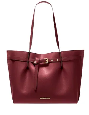 Michael Michael Kors Emilia Large Pebbled Leather Tote Bag Michael Kors Bags