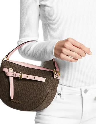 Michael Michael Kors Emilia Medium Logo Shoulder Bag Michael Kors Bags