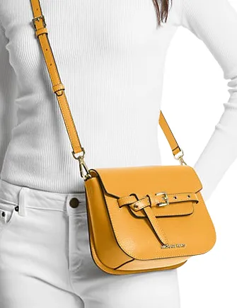 Michael Michael Kors Emilia Small Leather Crossbody Bag Michael Kors Bags