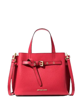 Michael Michael Kors Emilia Small Pebbled Leather Satchel Michael Kors Bags