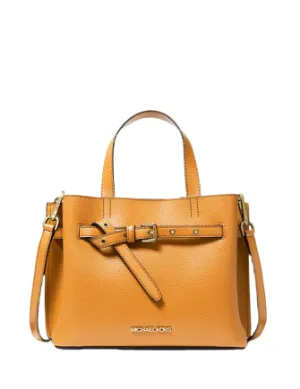 Michael Michael Kors Emilia Small Pebbled Leather Satchel Michael Kors Bags