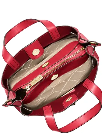 Michael Michael Kors Emilia Small Pebbled Leather Satchel Michael Kors Bags