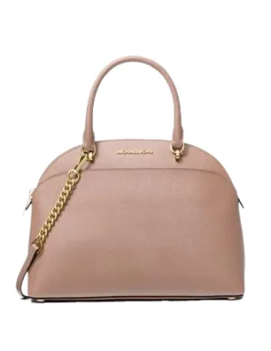 Michael Michael Kors Emmy Large Saffiano Leather Dome Satchel Michael Kors Bags
