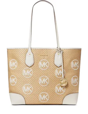 Michael Michael Kors Eva Large Woven Logo Tote Michael Kors Bags