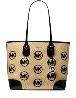 Michael Michael Kors Eva Large Woven Logo Tote Michael Kors Bags
